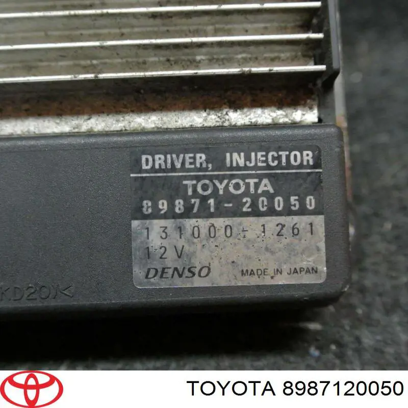 8987120050 Toyota модуль управления (эбу впрыском топлива)
