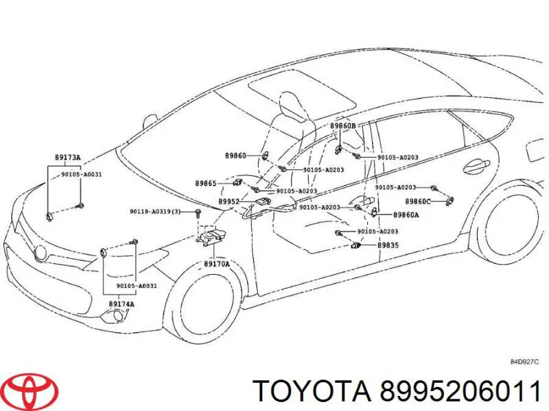8995206011 Toyota 