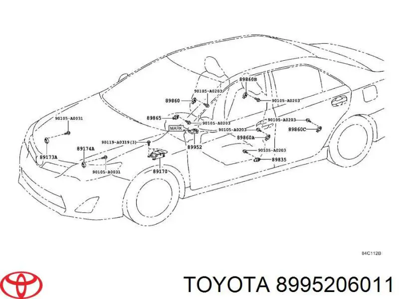  Toyota 8995206011 цена, от 63.35 USD