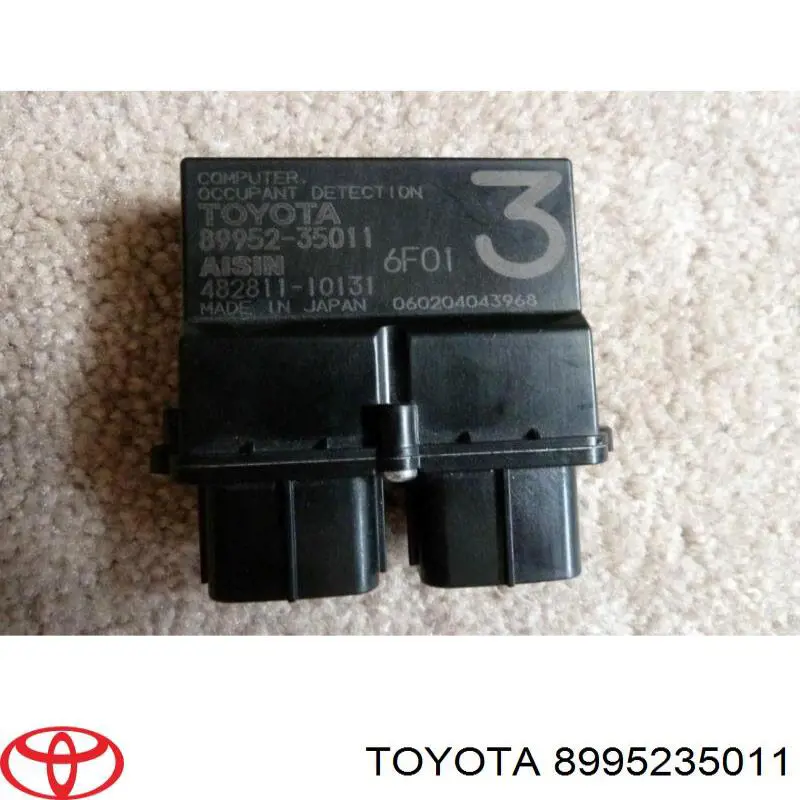 Sensor de ocupação do assento para Toyota 4Runner (GRN21, UZN21)