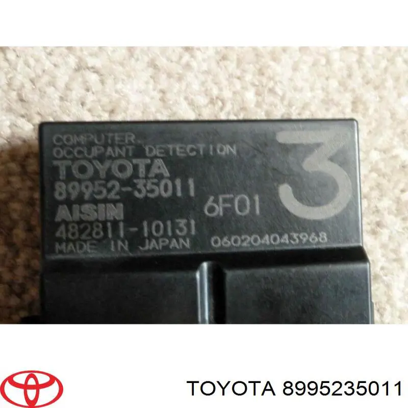 Датчик занятости сиденья Toyota 8995235011 цена, от 28.22 USD