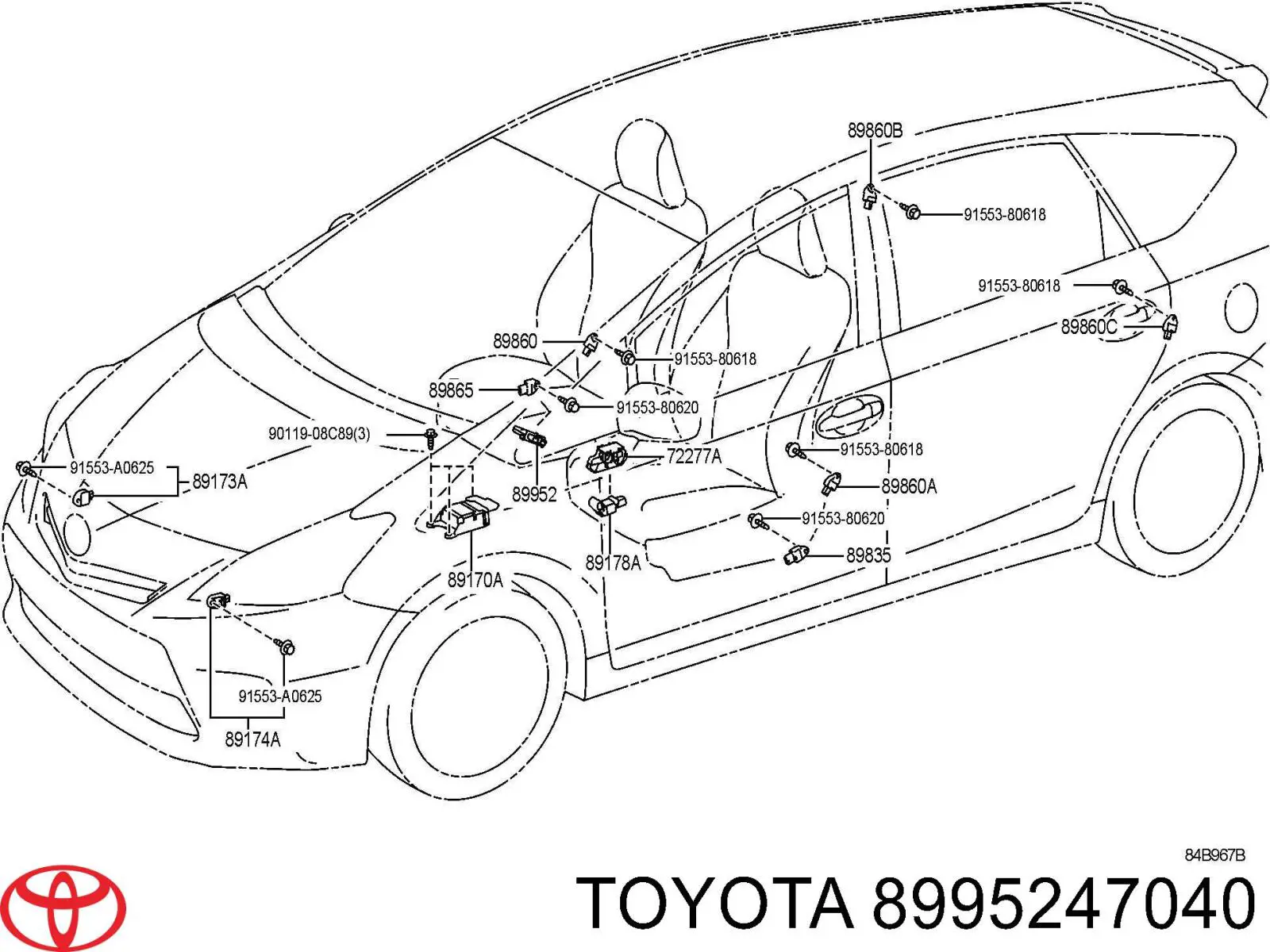 8995247040 Toyota 