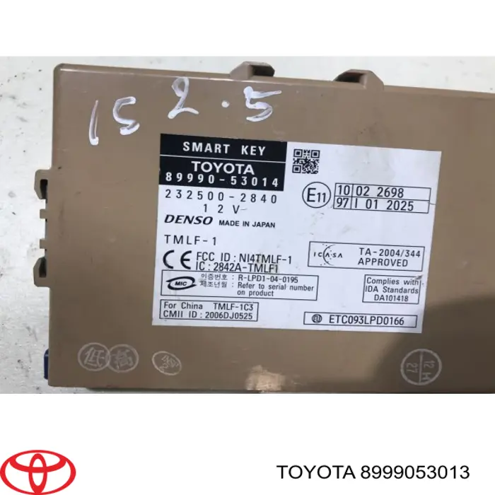 Купить 8999053013 Toyota Клапанная форсунка