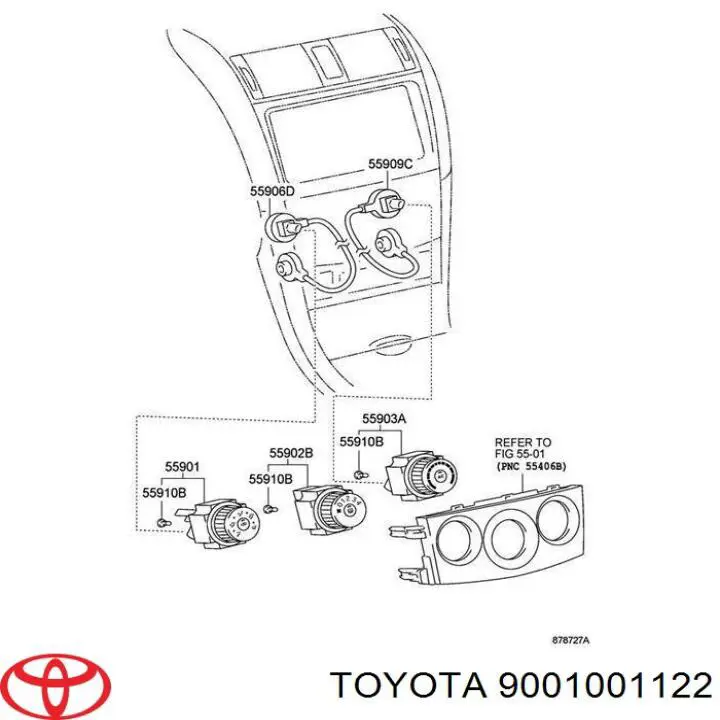 9001001122 Toyota