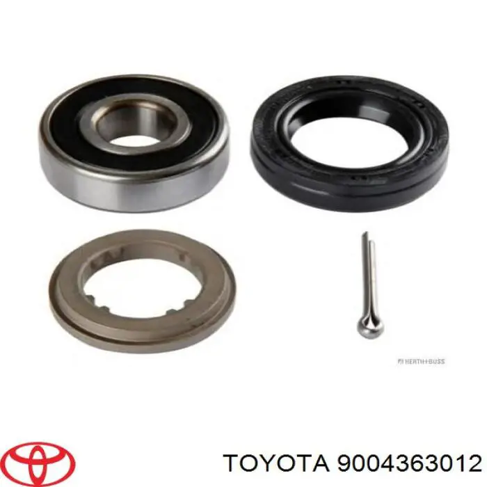 Подшипник полуоси заднего моста внутренний 9004363012000 Daihatsu