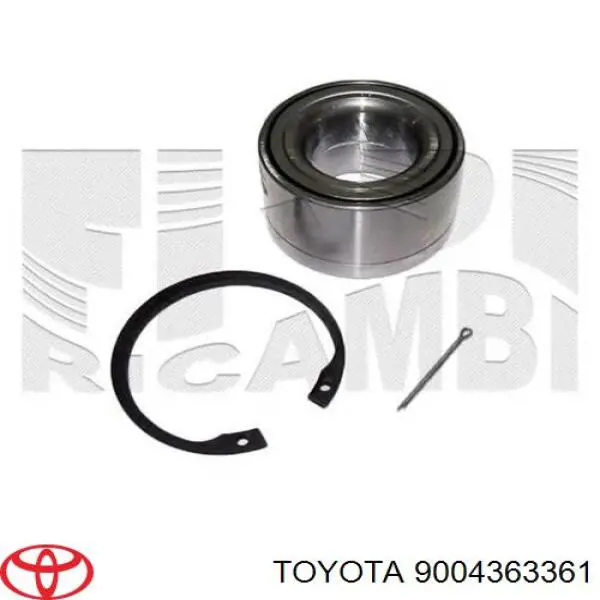 Подшипник ступицы 9004363361 Toyota