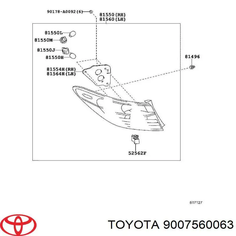  9007560063 Toyota