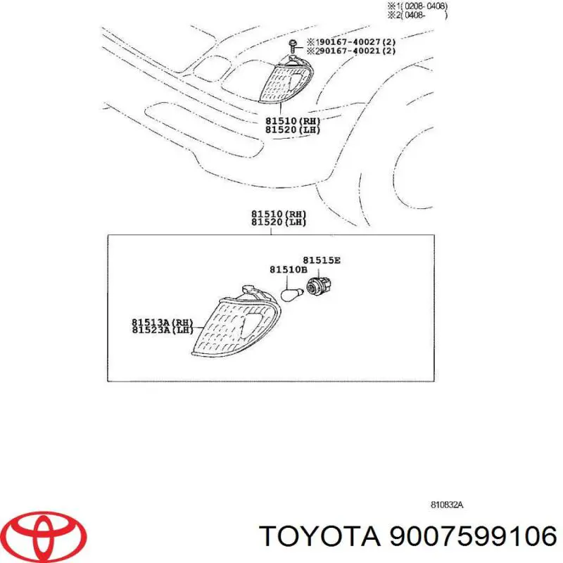  9007599106 Toyota