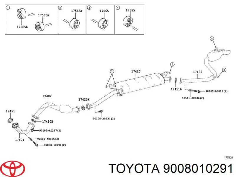 9008010291 Toyota