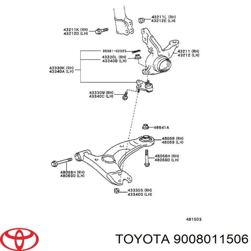 9008011506 Toyota 
