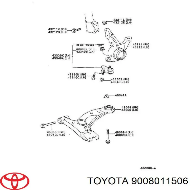  Toyota 9008011506 цена, от 9.00 USD