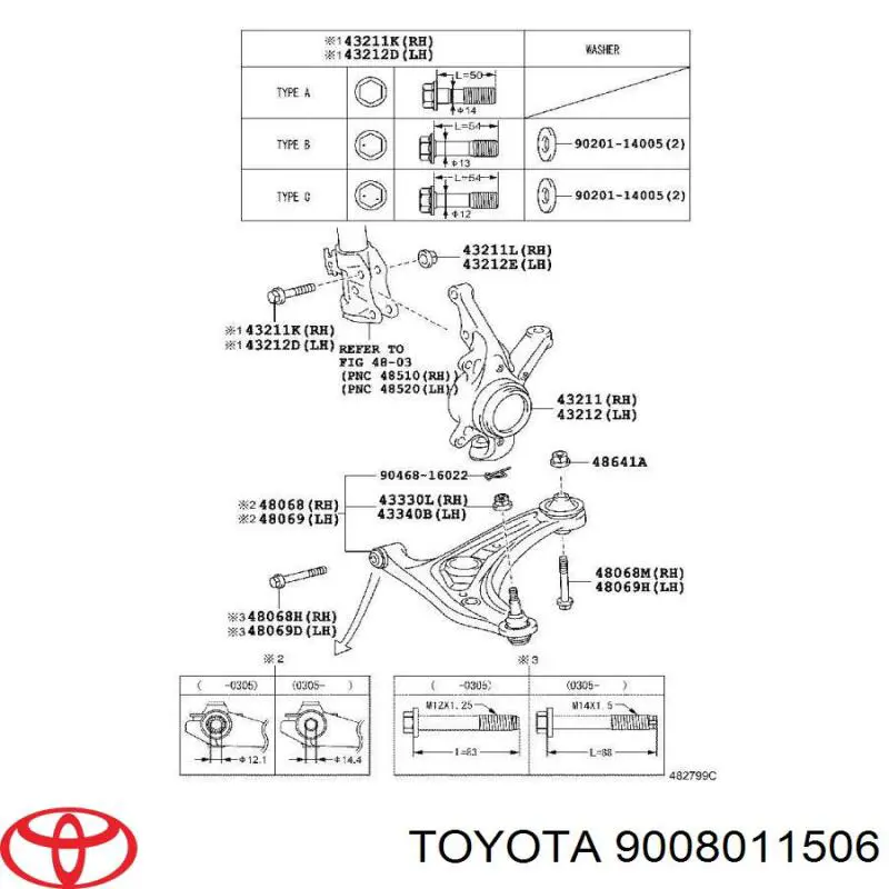 Купить 9008011506 Toyota 