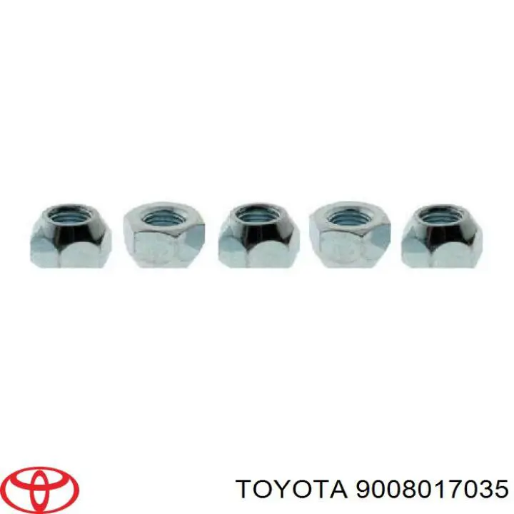 Tuerca de rueda 9008017035 Toyota