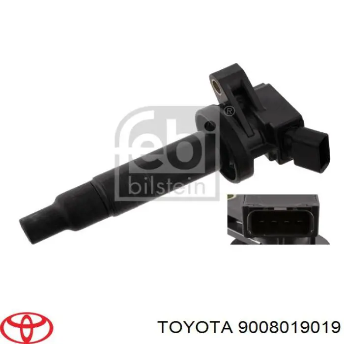 9008019019 Toyota bobina de ignição