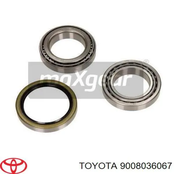 Подшипник ступицы передней наружный 9008036067 Toyota