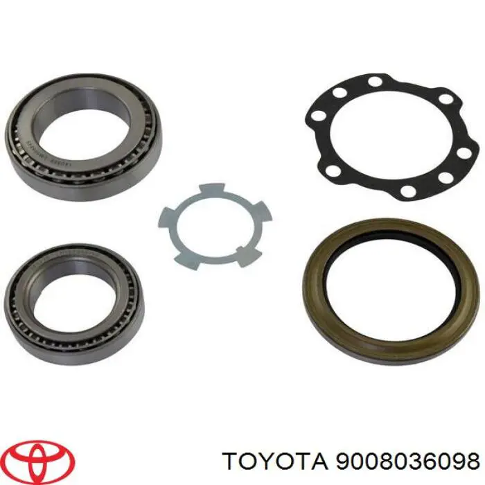 9008036098 Toyota Передний подшипник колеса