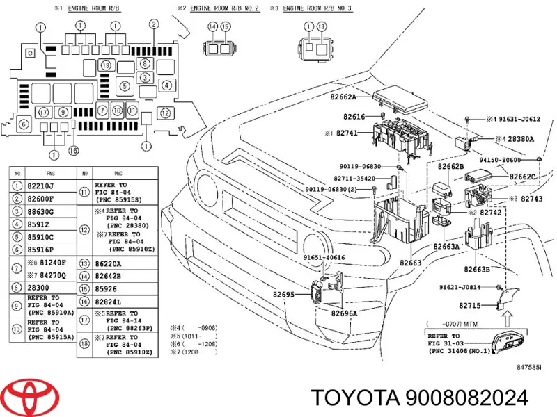  9008082024 Toyota