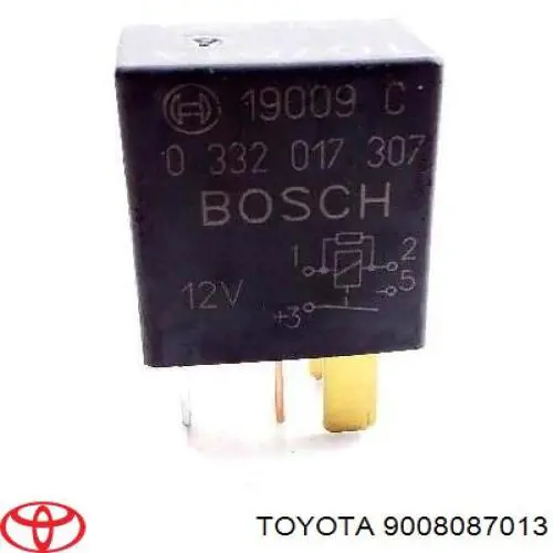 Реле противотуманной фары Toyota 9008087013 цена, от 3.61 USD