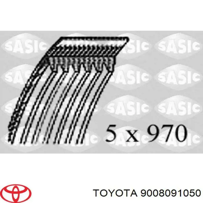 Клиновый ремень Toyota 9008091050 цена, от 7.60 USD