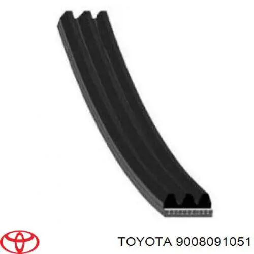 Ремень генератора 9008091051 Toyota