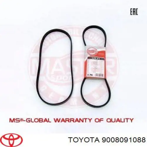 Ремень генератора 9008091088 Toyota