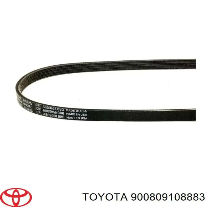900809108883 Toyota Поликлиновый ремень