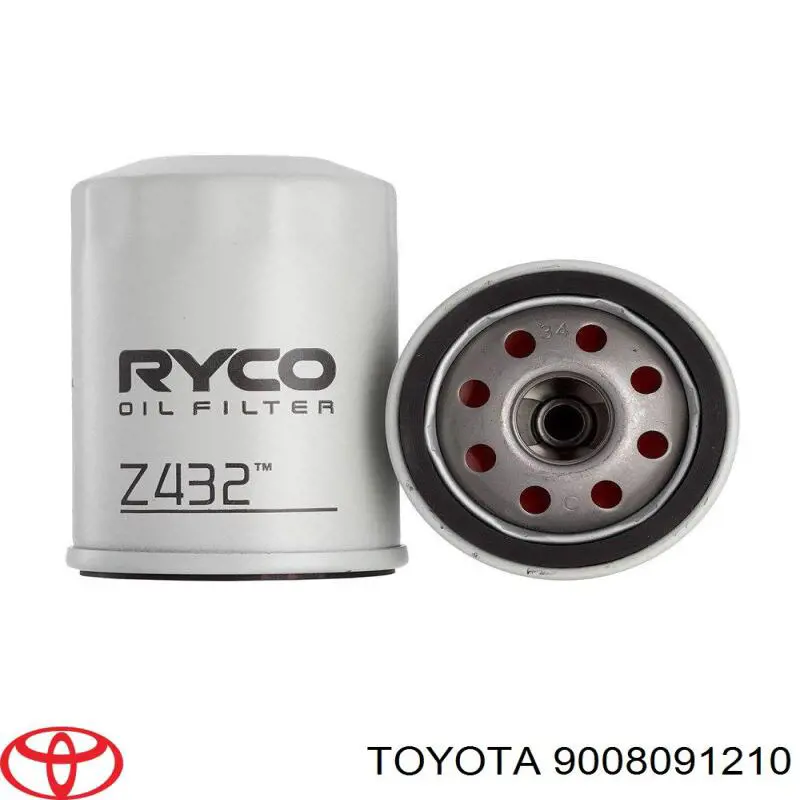 Купить 9008091210 Toyota Фильтр центробежный очистки масла