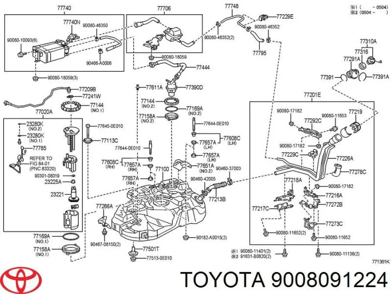  9008091224 Toyota