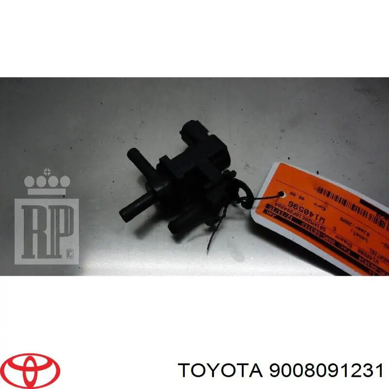 Клапан соленоид регулирования заслонки EGR на Toyota Corolla E12