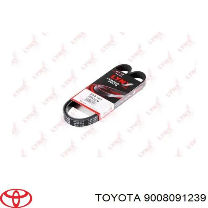 Клиновый ремень Toyota 9008091239 цена, от 9.93 USD