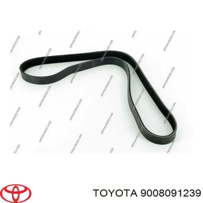 Купить 9008091239 Toyota Ремень генератора