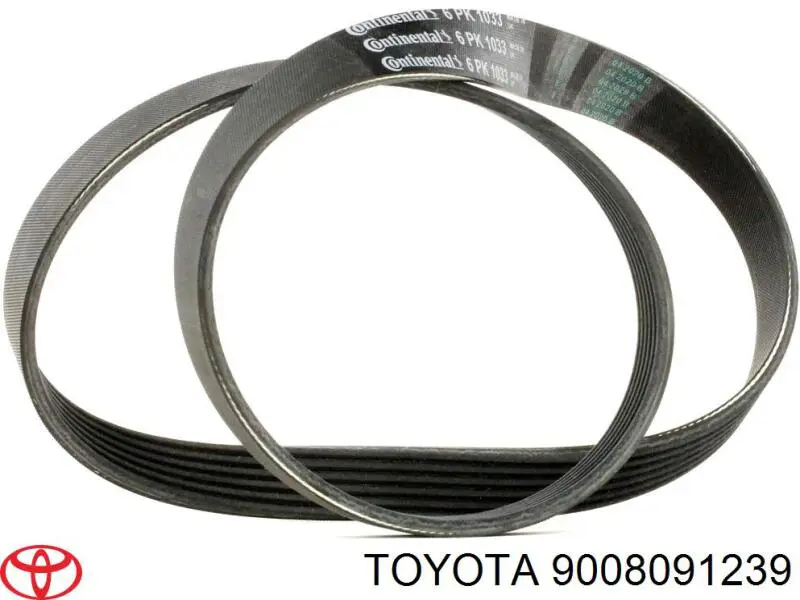 Ремень генератора 9008091239 Toyota