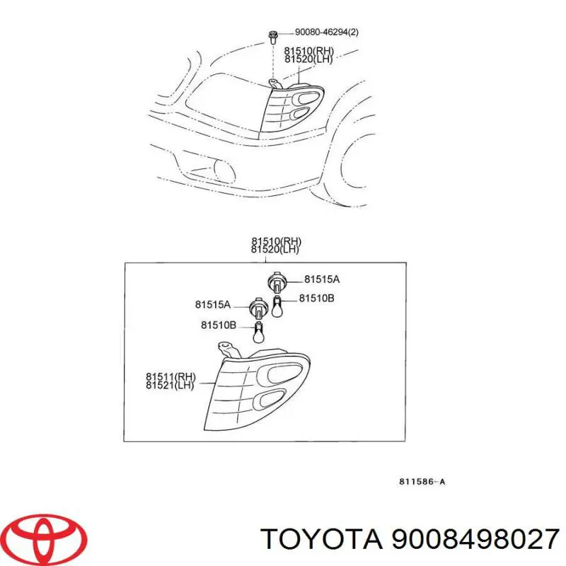  9008498027 Toyota