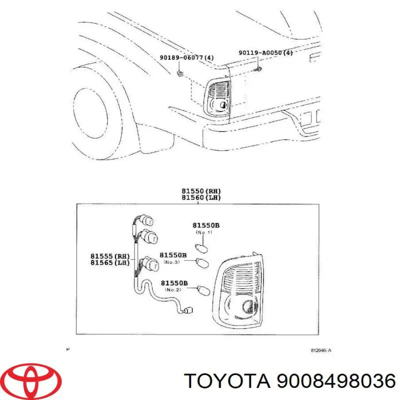 9008498036 Toyota