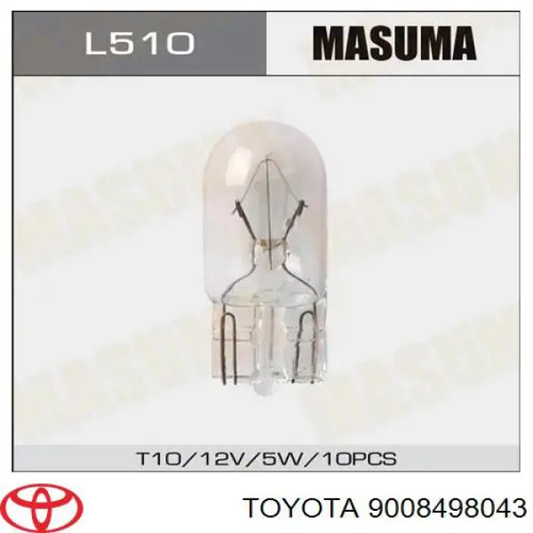 Купить 9008498043 Toyota Лампочка поворота