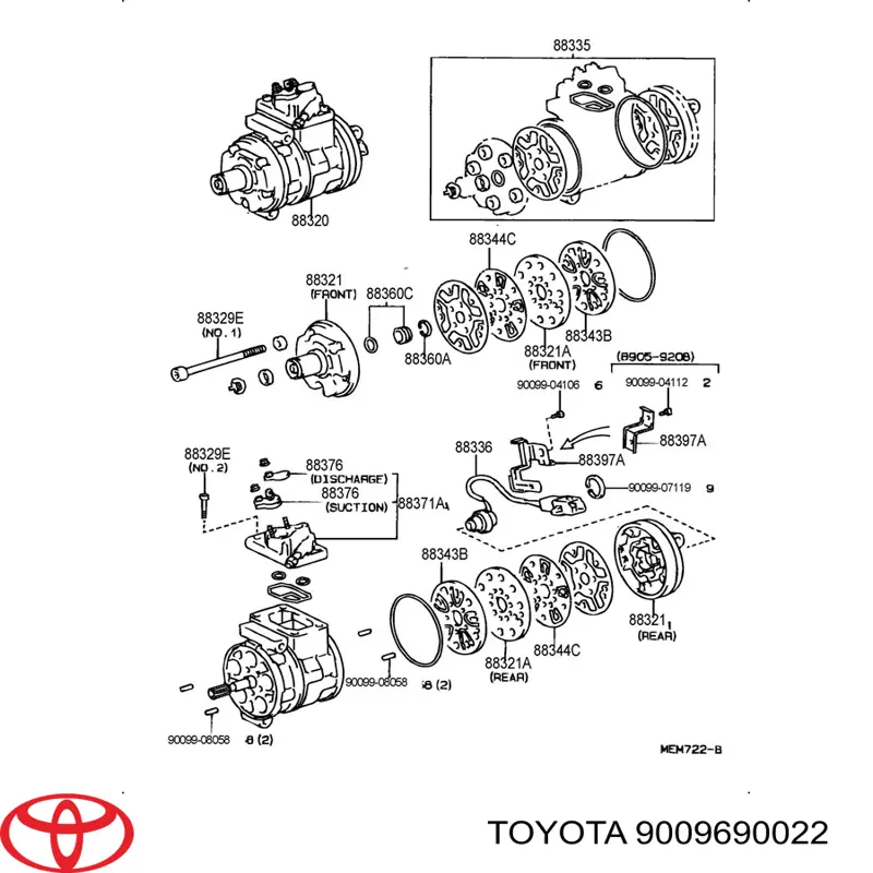  9009690022 Toyota