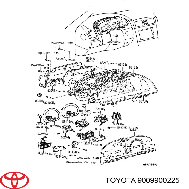  9009900225 Toyota