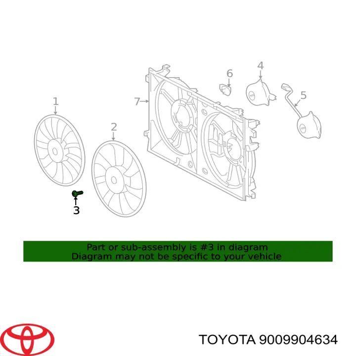 9009904634 Toyota 