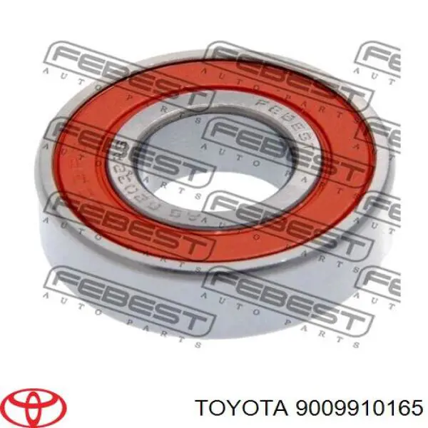 9009910165 Toyota опорный подшипник первичного вала кпп (центрирующий подшипник маховика)