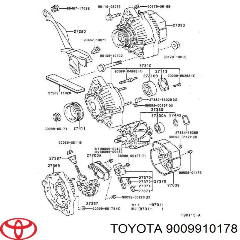 Подшипник привода генератора AS/Auto Storm ABE9026KOYO цена, от 10.06 USD