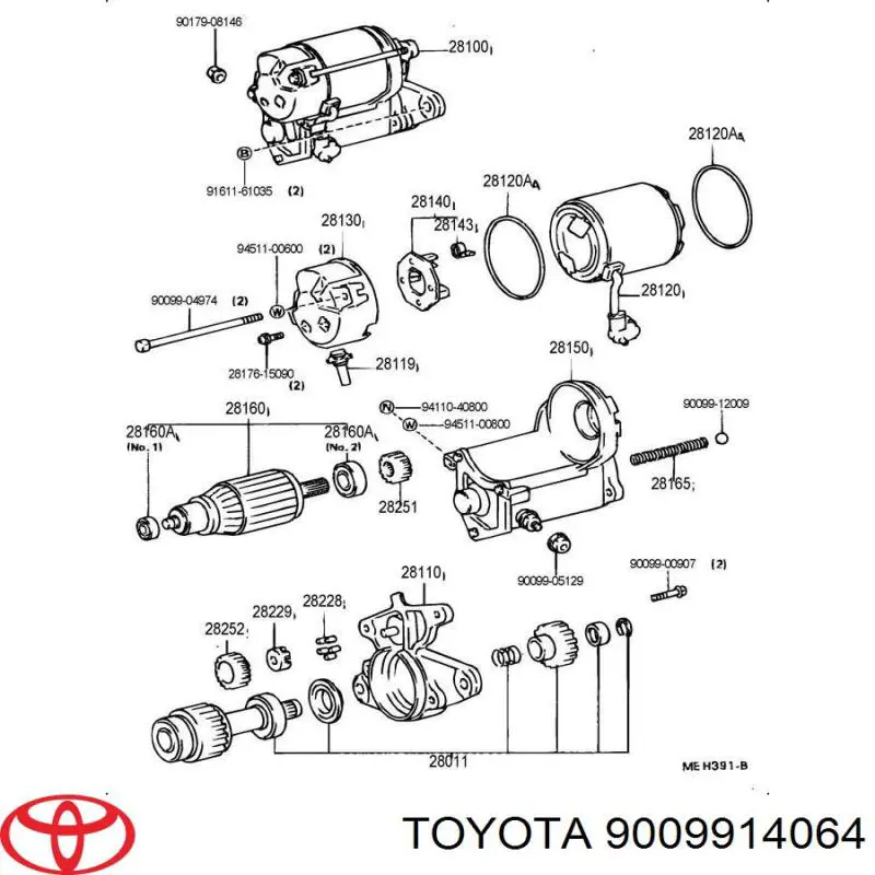 9009914064 Toyota 