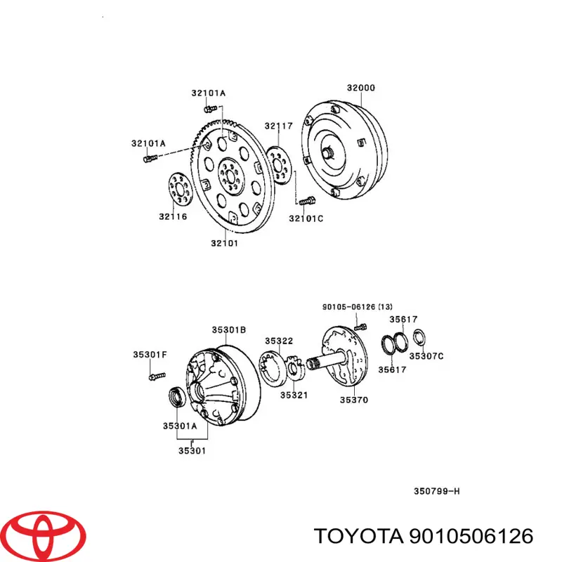 9010506126 Toyota 