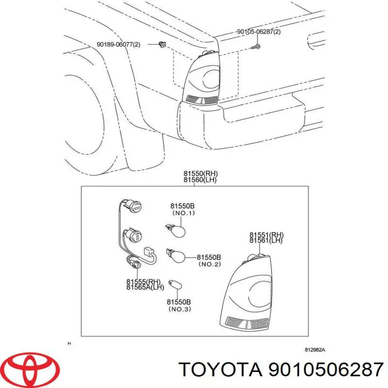  Toyota 9010506287 цена, от 6.66 USD