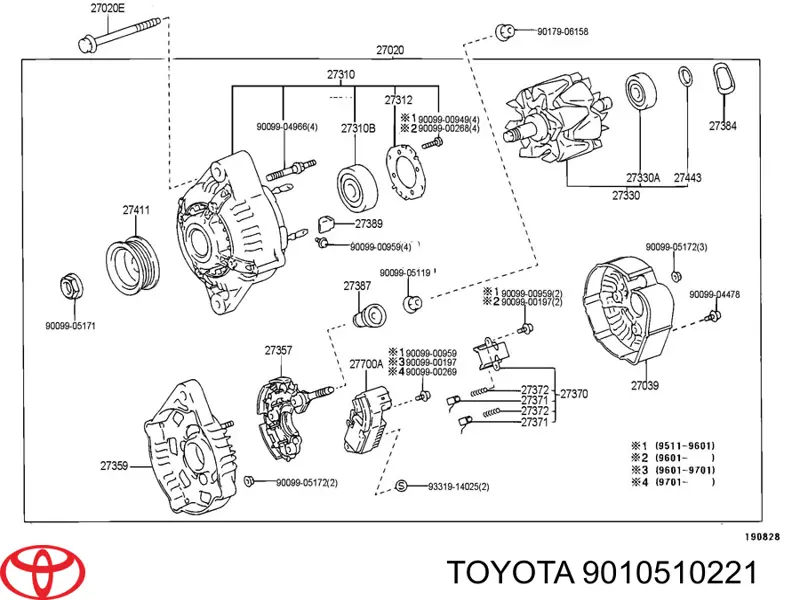  9010510221 Toyota