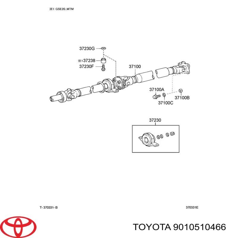 Купить 9010510466 Toyota 