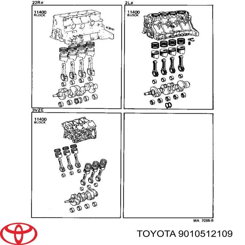 9010512109 Toyota 