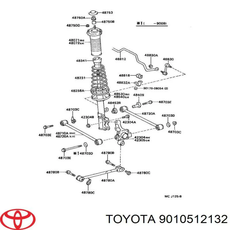 9010512132 Toyota 