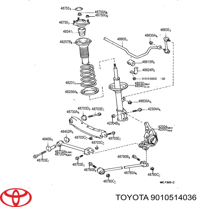  9010514036 Toyota