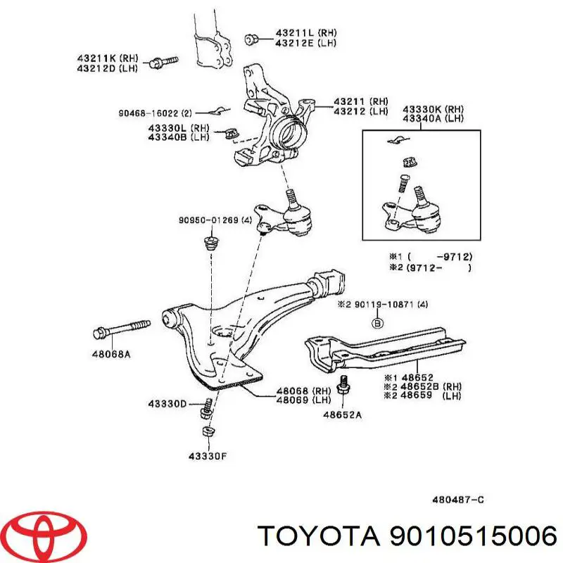 9010515006 Toyota 