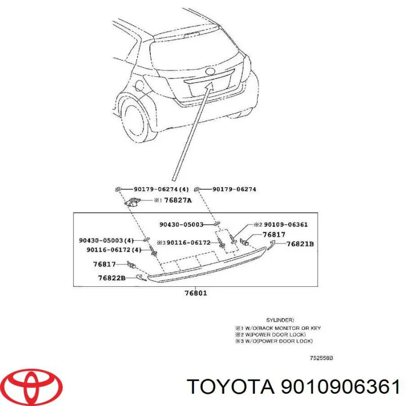 9010906361 Toyota 